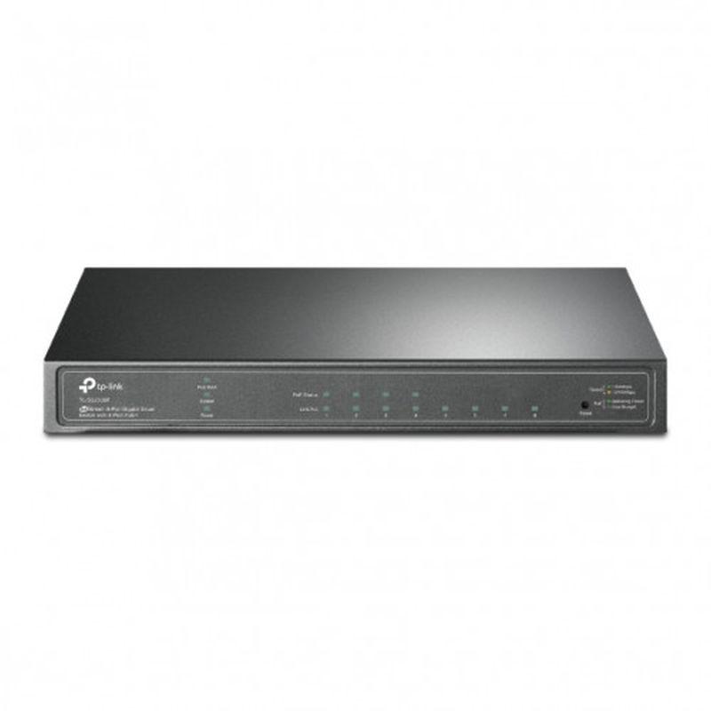 TP-LINKSWITCH SEMIGESTIONABLE 8 PUERTOS GIGABIT 4 PUERTOS POE+