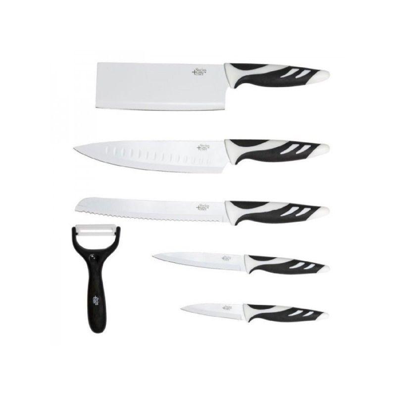 CECOTEC CUCHILLOS SWISS CHEF BLANCOS CUCHILLOS