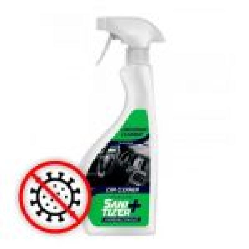 SANITIZER HIDROTIZER PLUS LIQUIDO SOLUCION HIDROALCOHOLICO CAR CLEANER SPRAY 750ML