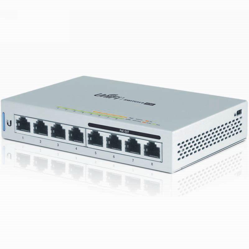 UBIQUITI SWITCH UNIFI US-8-60W 8 PUERTOS