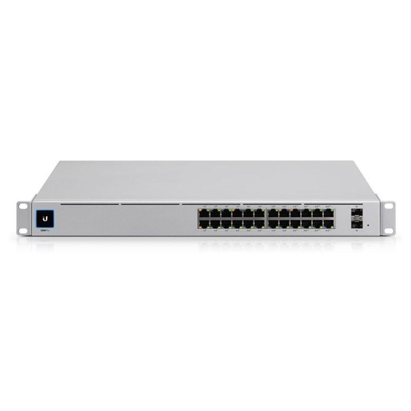 UBIQUITI SWITCH 24 PUERTOS CON 24 PUERTOS POE+ Y 2 SFP USW-PRO-24-POE