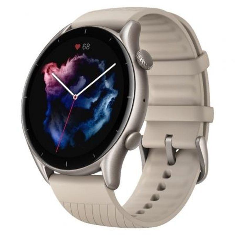 XIAOMI SMARTWACH AMAZFIT GTR 3 GRIS MEDIANOCHENotificaciones/ Frecuencia Cardíaca/ 46MM / GPS