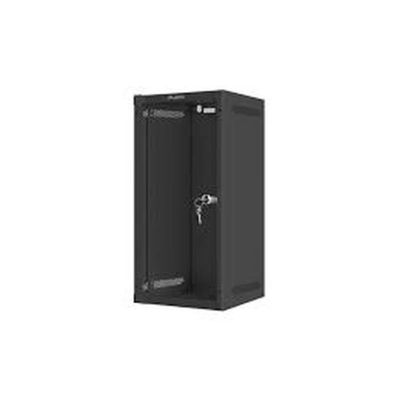 LANBERG ARMARIO RACK 10 12U280X310 FLAT PACK NEGRO PUERTA CRISTAL