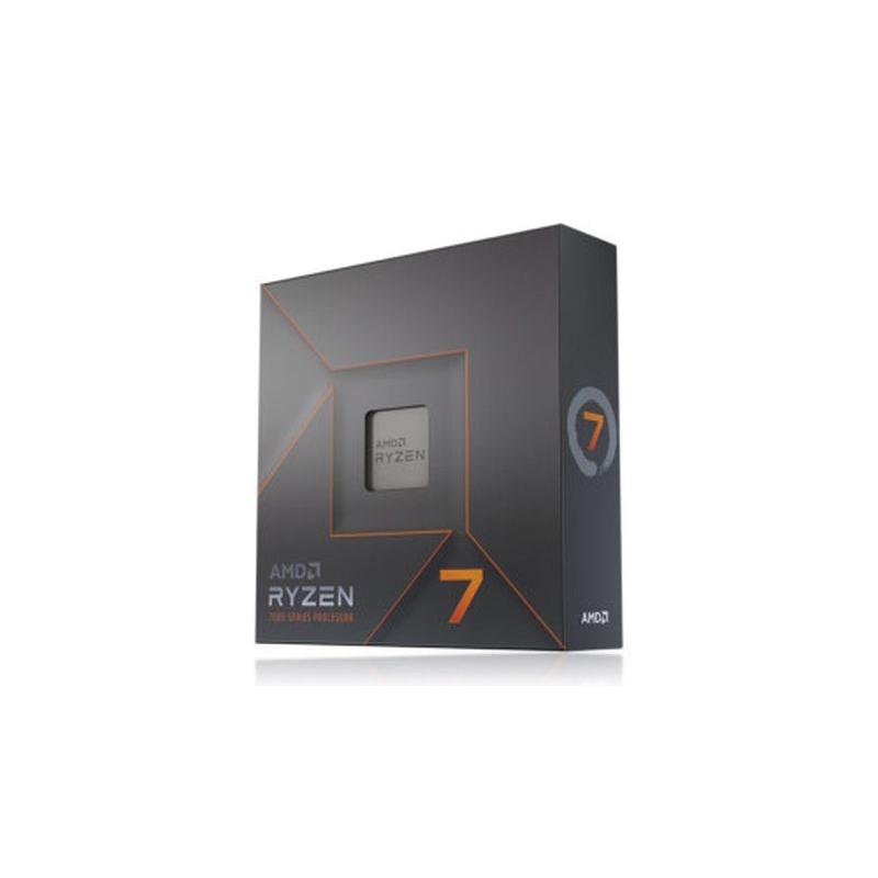 AMD PROCESADOR RYZEN 7 7700X AM5 4.7GHZ BOX 8X4.5GHZ/40MBINCLUYE GRAFICOS / SIN DISIPADOR/105W TDP