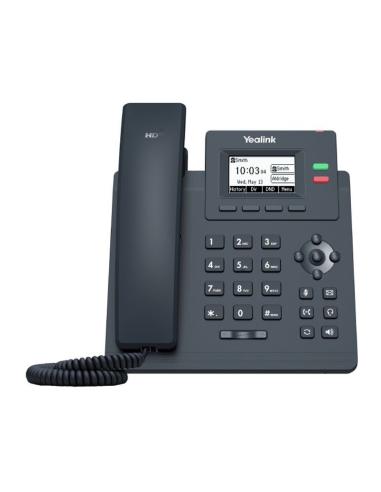 YEALINK TELEFONO IP SIP-T312 cuentas SIP, SIN PoE, CON PSU